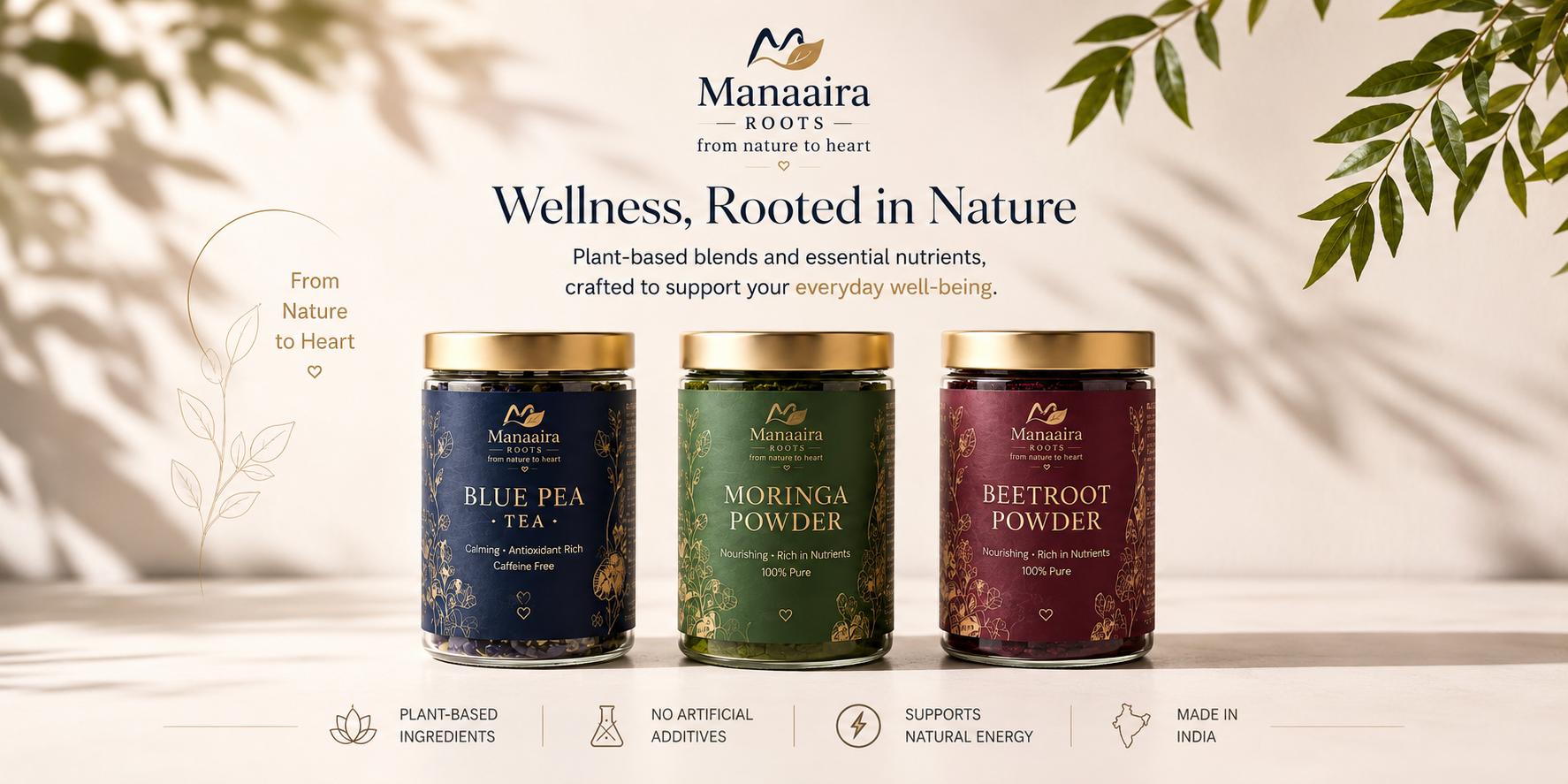 Manaaira Roots Wellness Banner